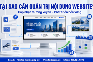 Tại sao cần Quản trị nội dung website?
