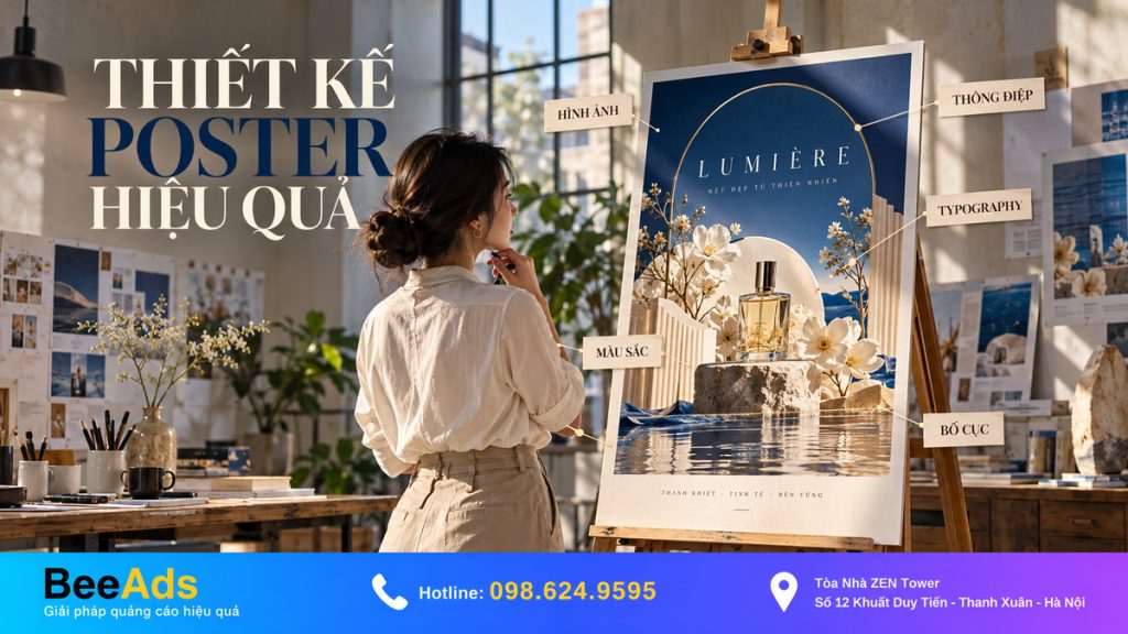 Thiết kế poster bắt mắt và hiệu quả