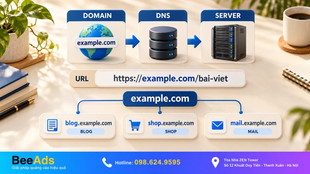 DNS URL và Subdomain là gì