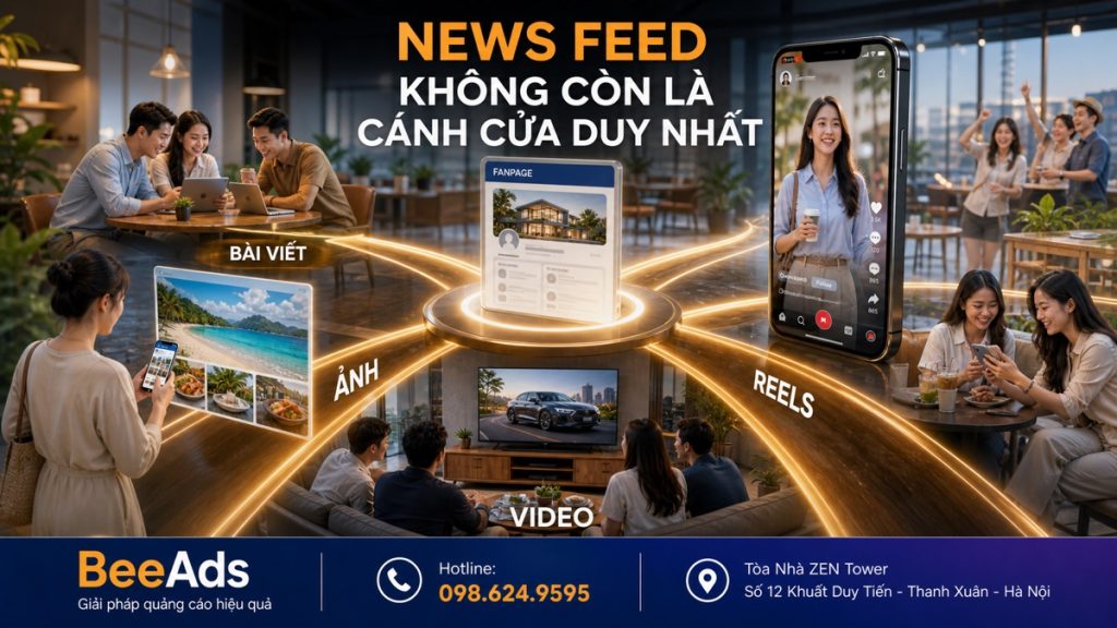 Reels tạo thêm cơ hội tiếp cận cho Fanpage Facebook