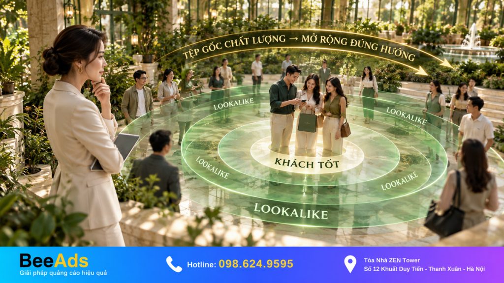 Lookalike Audience mở rộng khách hàng mục tiêu Facebook