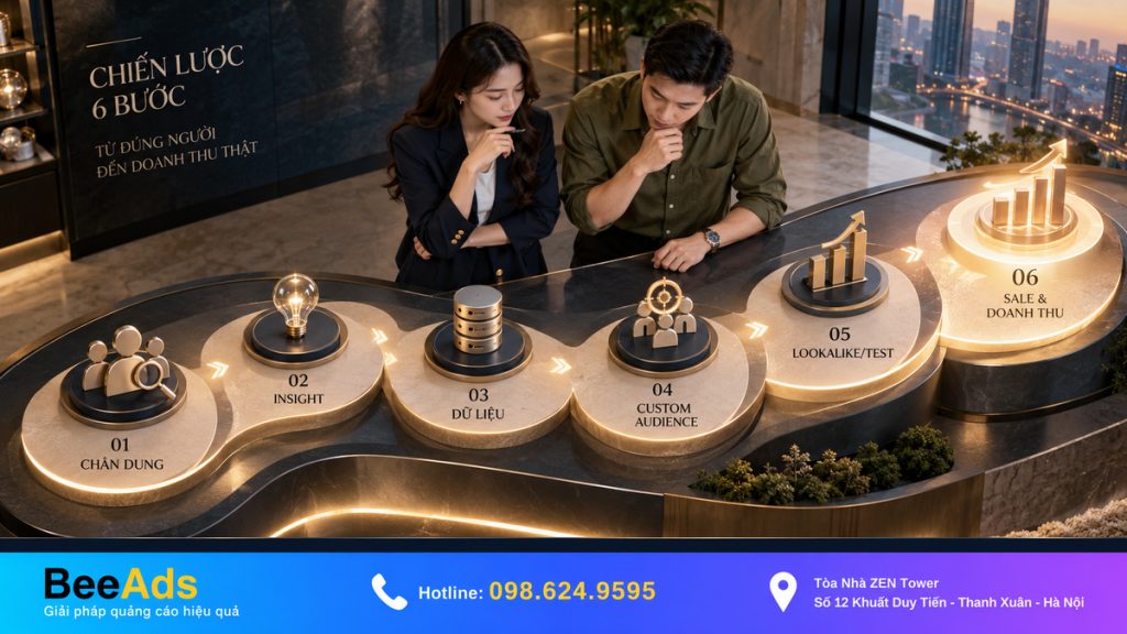 Quy trình xác định khách hàng mục tiêu Facebook