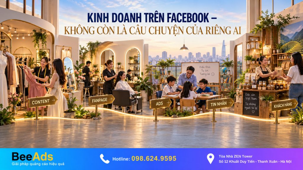Kinh doanh trên Facebook cho doanh nghiệp nhỏ
