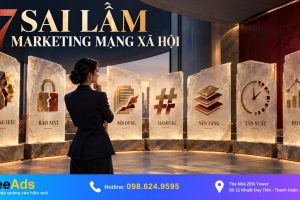 7 lỗi cần tránh khi quảng cáo trên mạng xã hội