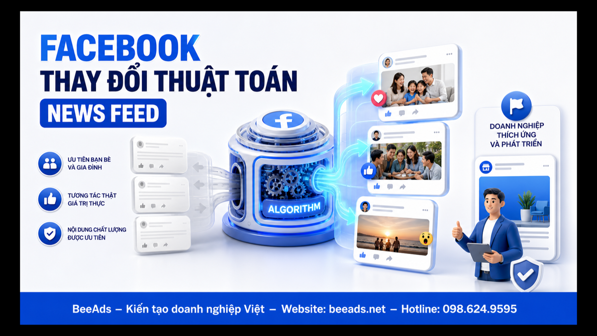 Facebook thay đổi thuật toán News Feed