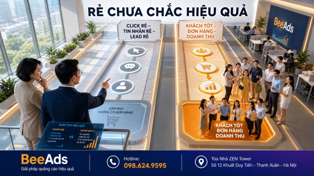 Quảng cáo Facebook cần tối ưu chất lượng khách thay vì chỉ số rẻ