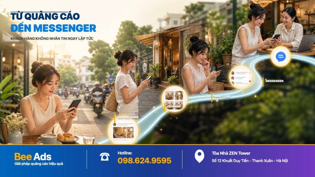 Messenger là điểm chạm quan trọng trong hành trình mua hàng trên Facebook