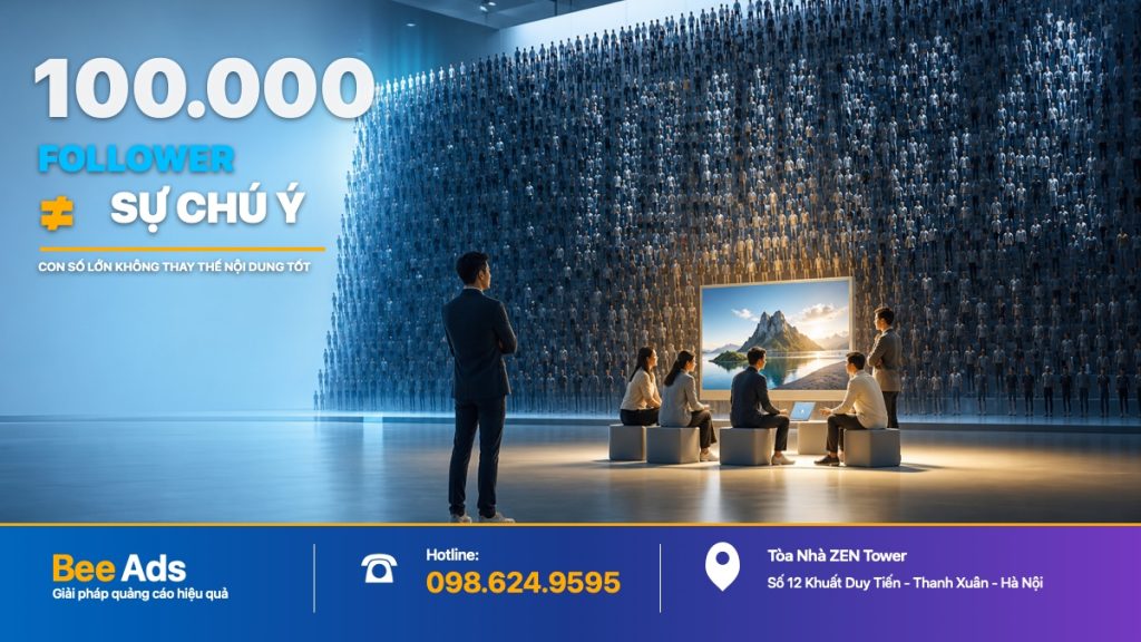 Nhiều Follower Facebook không đồng nghĩa với nhiều người nhìn thấy nội dung