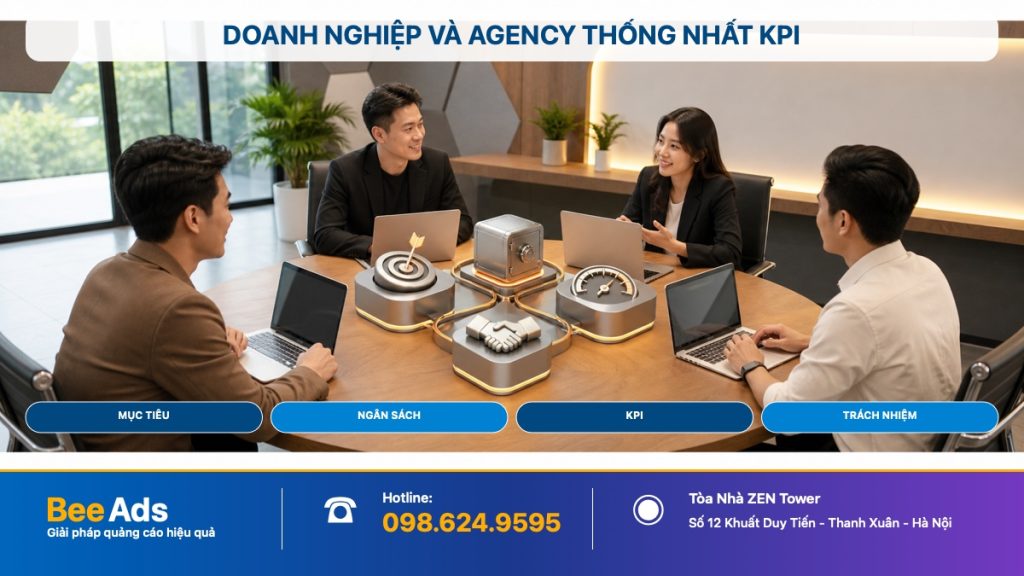 Doanh nghiệp và Agency cần thống nhất KPI Facebook Ads trước khi chạy quảng cáo