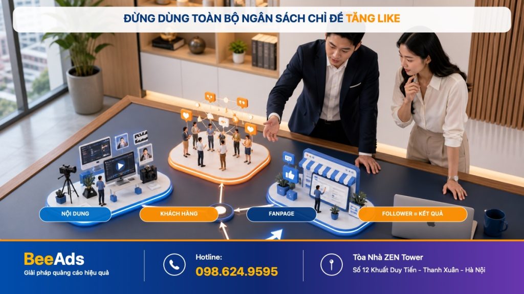 Người theo dõi thật có giá trị hơn số lượng like lớn nhưng không liên quan