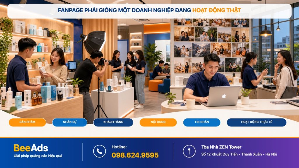 Phân bổ ngân sách cho nội dung khách hàng và Fanpage thay vì chỉ tăng like