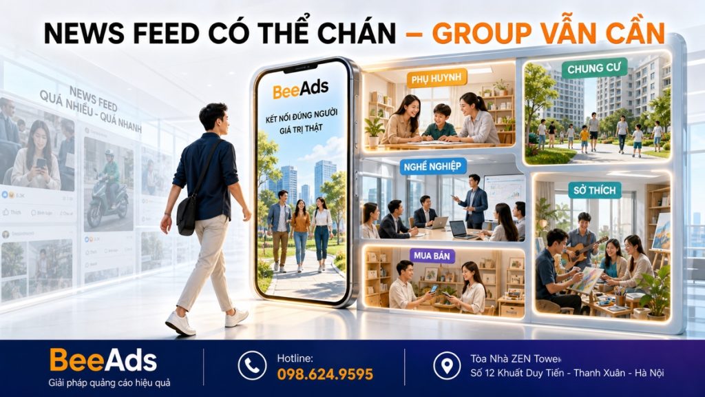 Facebook Group khiến người dùng khó rời bỏ nền tảng