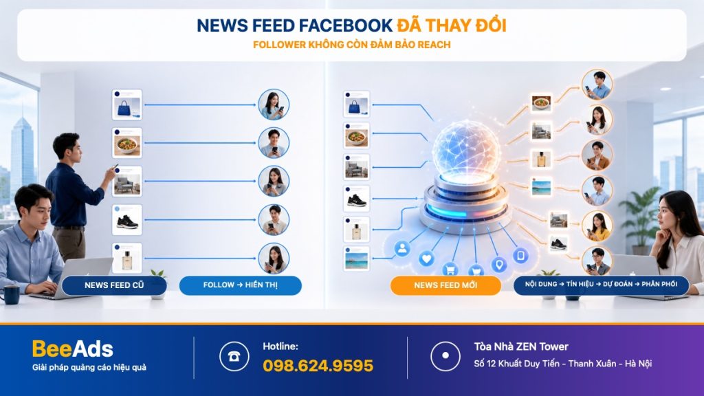 News Feed Facebook thay đổi và cách nội dung Fanpage được phân phối