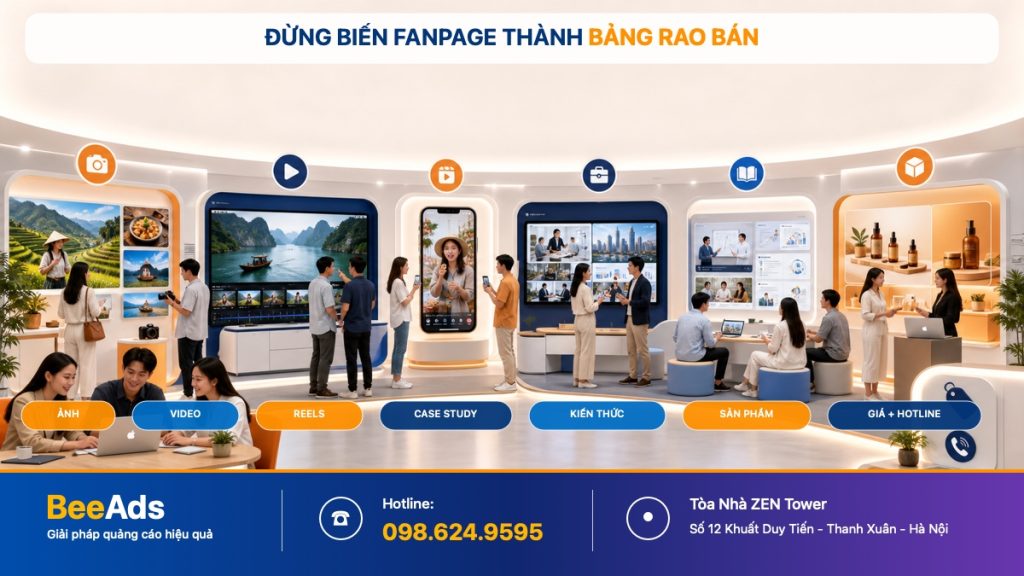 Fanpage cần đa dạng nội dung để thích nghi với News Feed Facebook