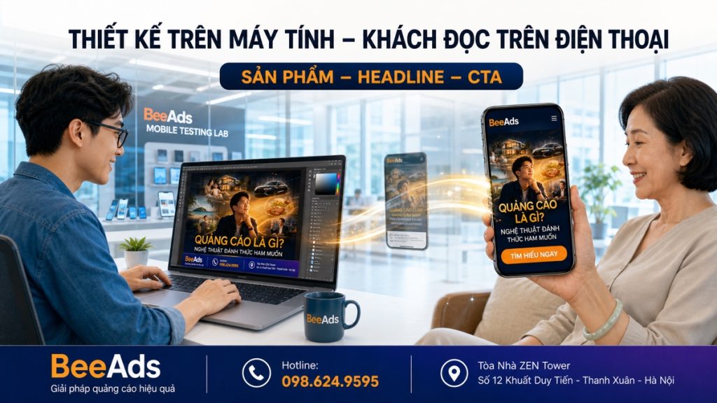 Tối ưu hình ảnh quảng cáo Facebook cho màn hình điện thoại