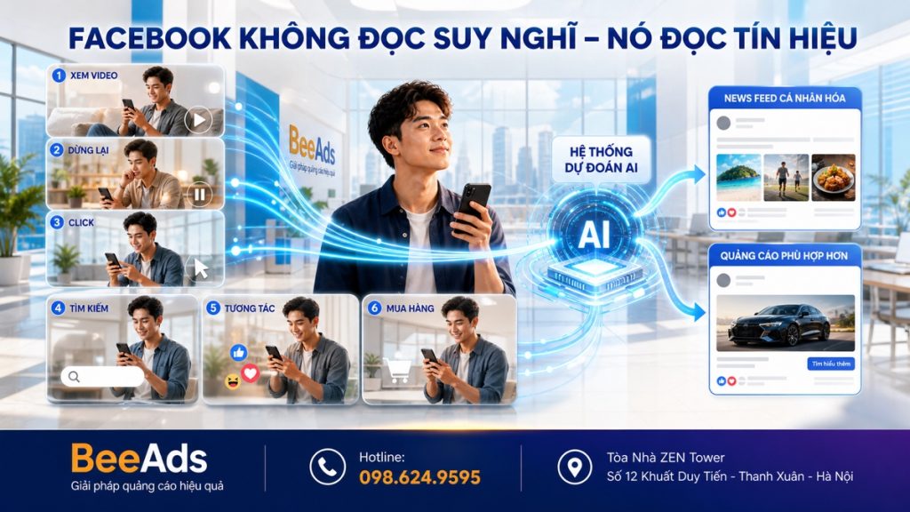 Facebook khai thác người dùng như thế nào để phân phối quảng cáo
