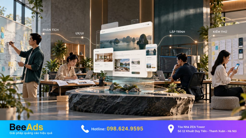 BeeAds thiết kế và lập trình Website theo yêu cầu