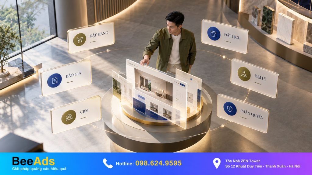 Chức năng Website theo yêu cầu cho doanh nghiệp