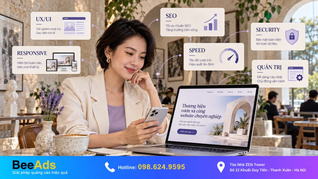 Tiêu chuẩn thiết kế Website theo yêu cầu
