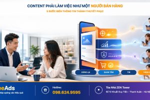 5 Bước Xây Dựng Nội Dung Quảng Cáo: Khi Content Nói Thay Nước Bọt