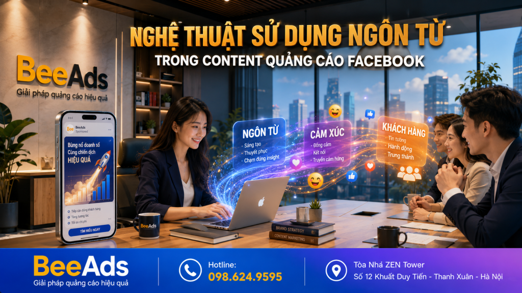 Ngôn từ trong Content quảng cáo Facebook cần nói đúng điều khách hàng quan tâm