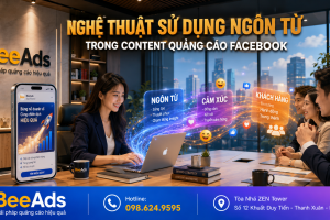 Nghệ thuật sử dụng ngôn từ trong content Quảng cáo Facebook