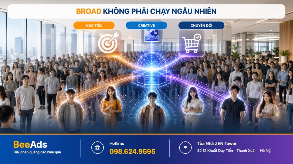 Broad Audience trong cách Target đối tượng Facebook
