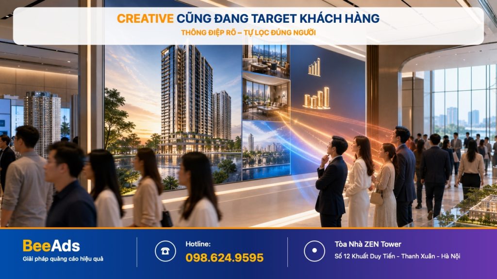 Creative cũng hỗ trợ Target đối tượng quảng cáo Facebook