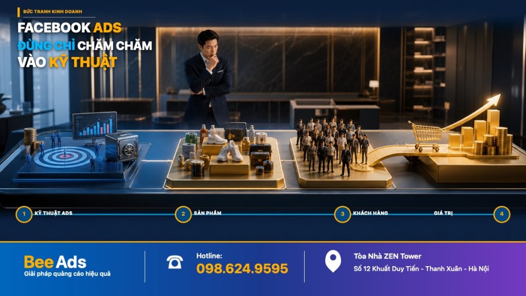 Quảng cáo Facebook không chỉ phụ thuộc vào kỹ thuật chạy Ads