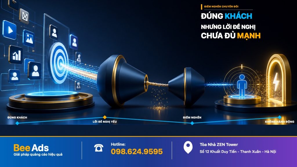 Lời đề nghị ảnh hưởng đến hiệu quả chạy quảng cáo Facebook