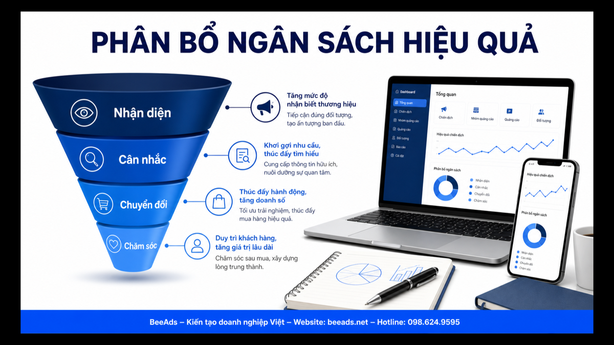 Phân bổ ngân sách quảng cáo hiệu quả theo hành trình khách hàng