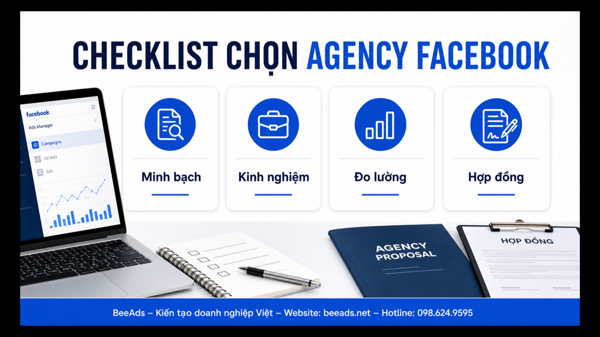 Checklist lựa chọn Agency Facebook