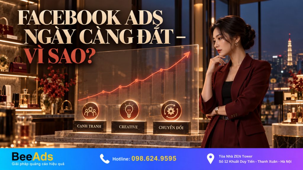Giá quảng cáo Facebook tăng cao