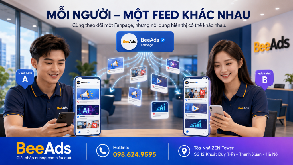 News Feed Facebook được cá nhân hóa theo từng người dùng