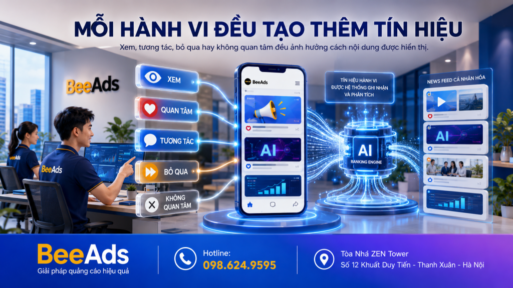 Tín hiệu người dùng ảnh hưởng đến cơ chế hiển thị News Feed Facebook