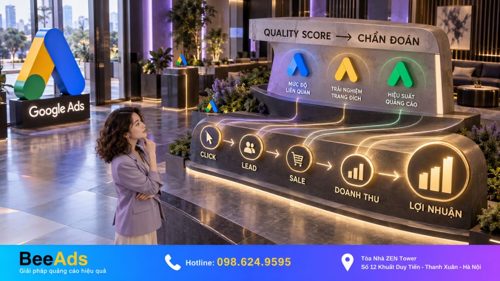Quality Score và kết quả kinh doanh Google Ads