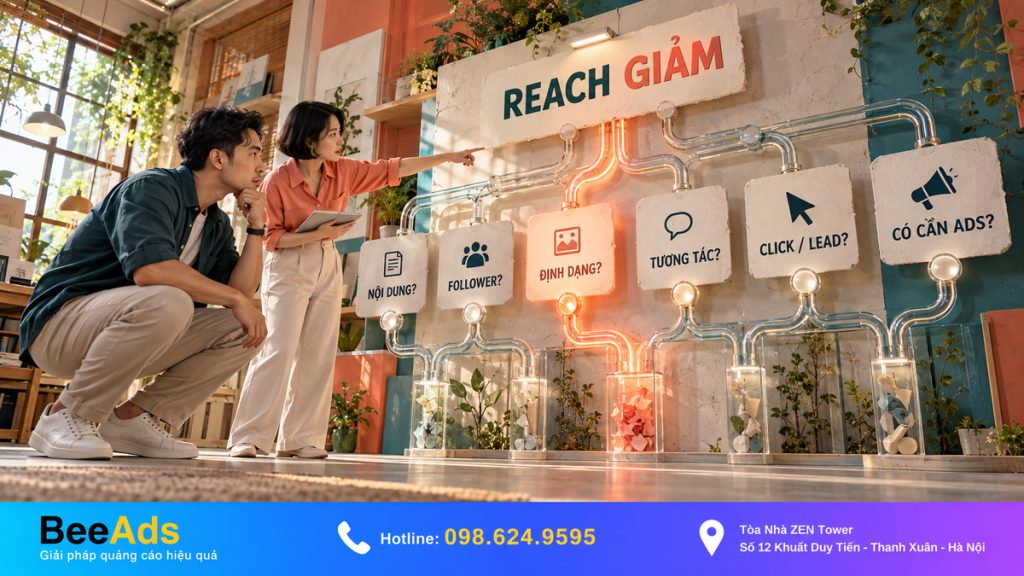 Checklist khi Reach Facebook giảm