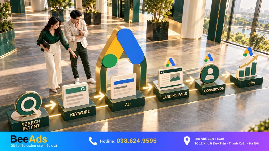 Tối ưu Google Ads từ tìm kiếm đến chuyển đổi