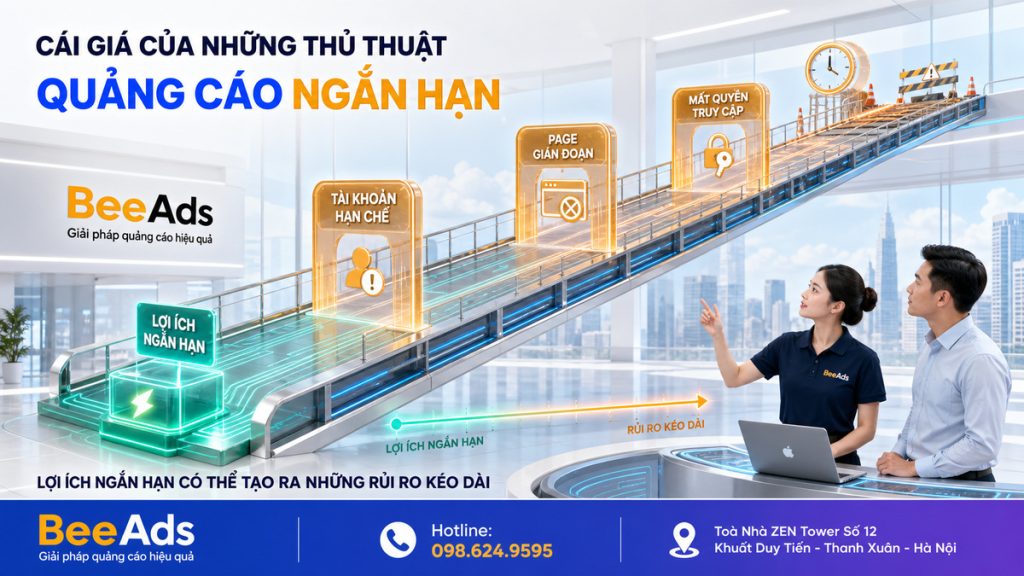 Rủi ro từ những thủ thuật quảng cáo Facebook ngắn hạn