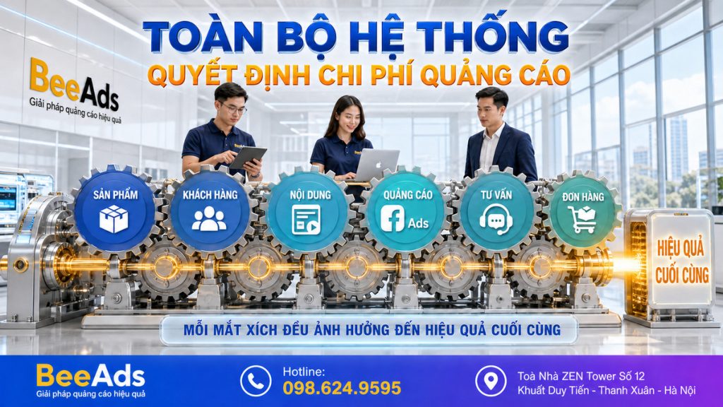 Hiệu quả quảng cáo Facebook phụ thuộc vào sản phẩm khách hàng nội dung quảng cáo tư vấn và đơn hàng