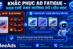 Kỹ thuật khắc phục Ad Fatigue mà hạn chế ảnh hưởng đến dữ liệu học của Facebook Ads