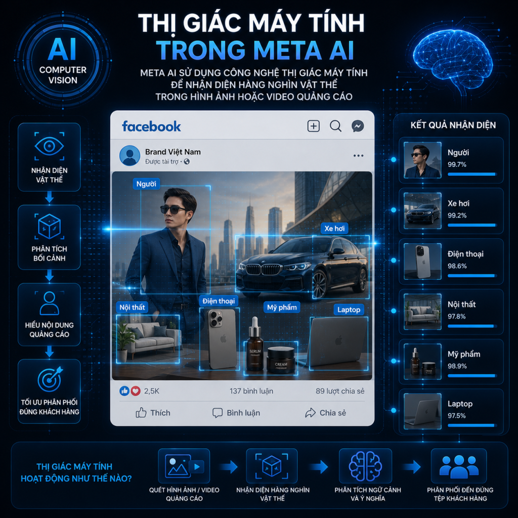Thị giác máy tính trong Facebook Ads