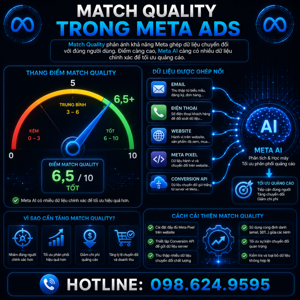 Chất lượng đối sánh trong Facebook Ads