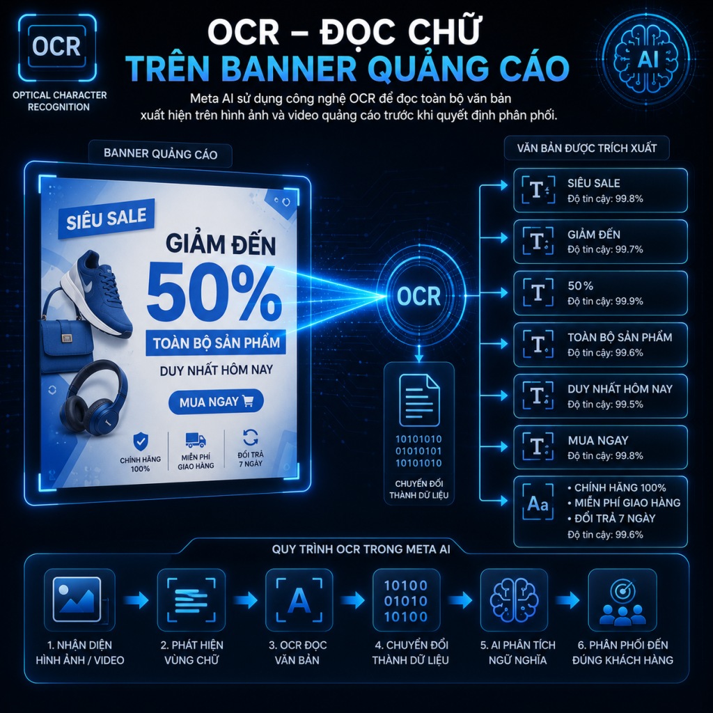 OCR đọc chữ trên banner quảng cáo