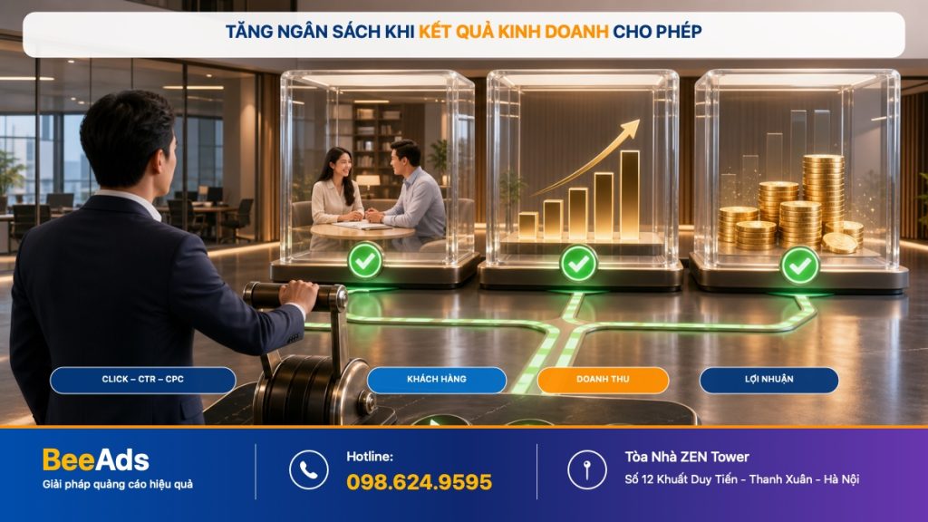 Khi nào doanh nghiệp nên tăng ngân sách quảng cáo Google Ads
