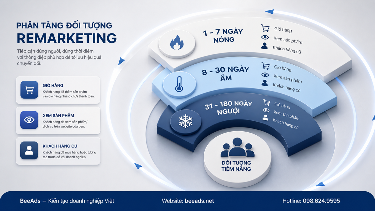 Phân tầng đối tượng remarketing