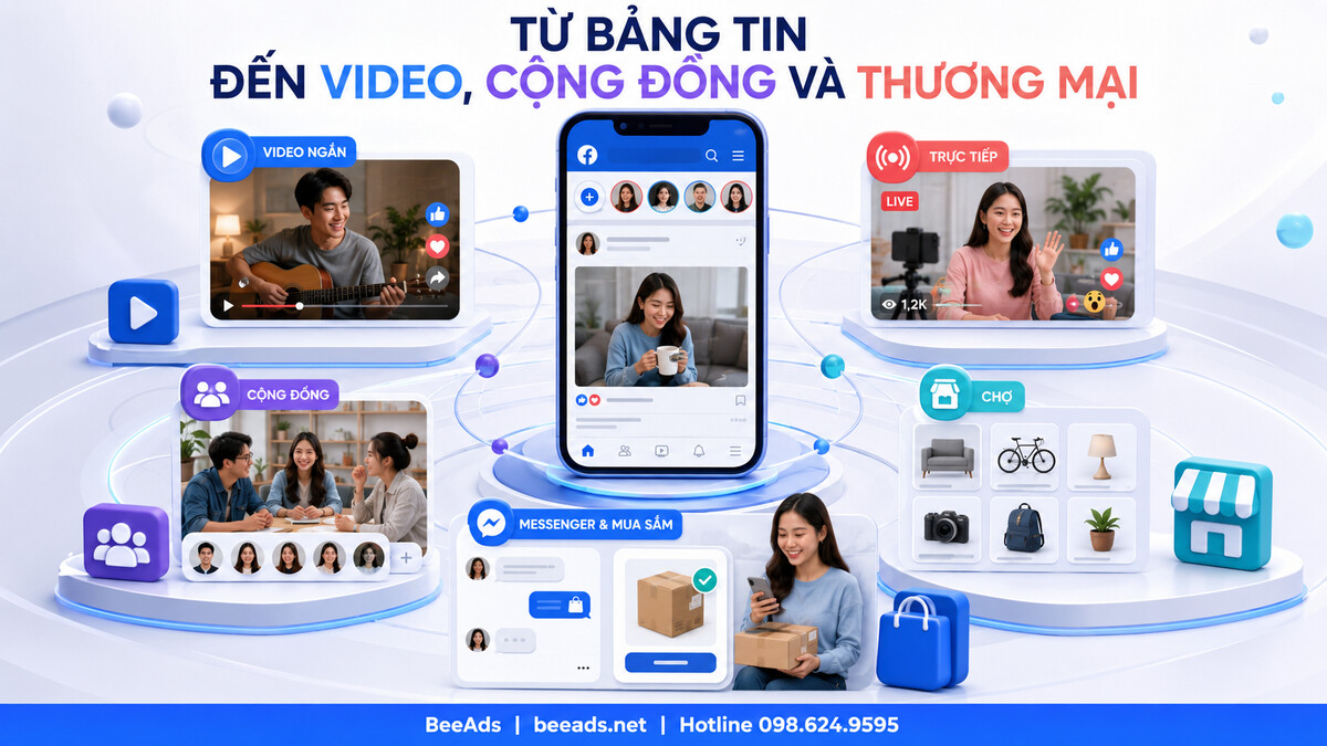 Facebook phát triển video cộng đồng và thương mại giai đoạn 2016 đến 2020