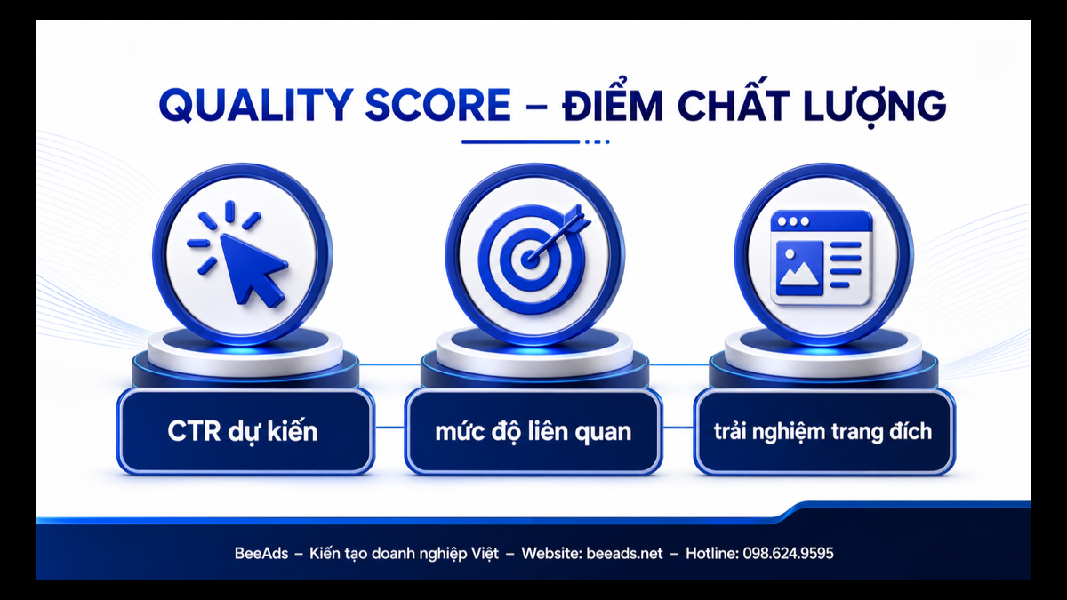 Quality Score Điểm chất lượng Google Ads