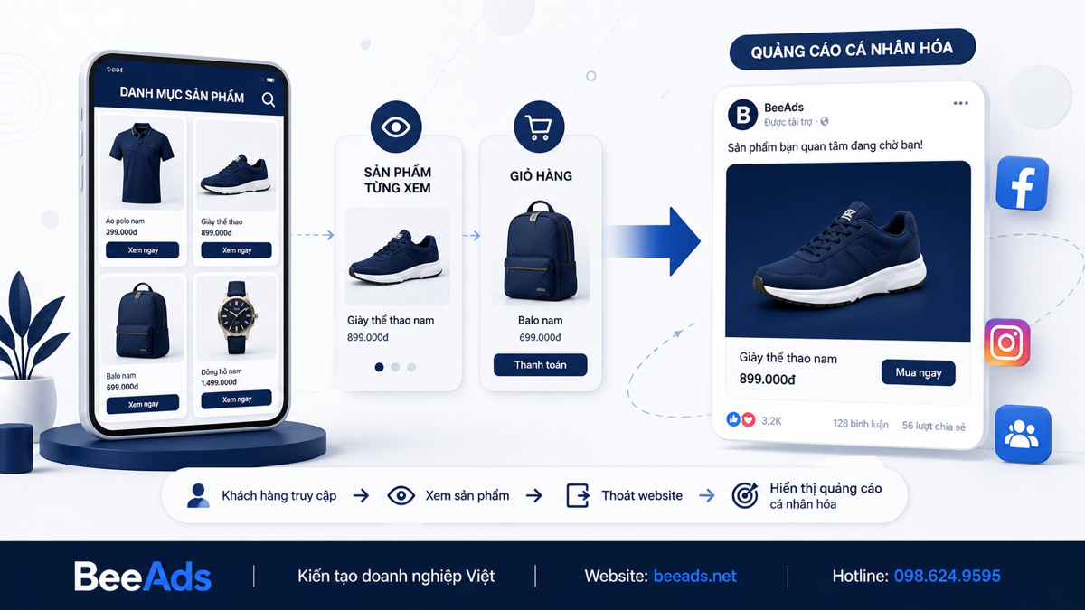 Quảng cáo danh mục remarketing