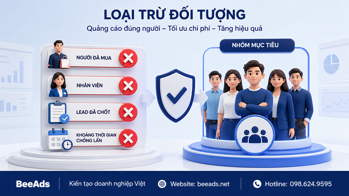 Loại trừ đối tượng remarketing